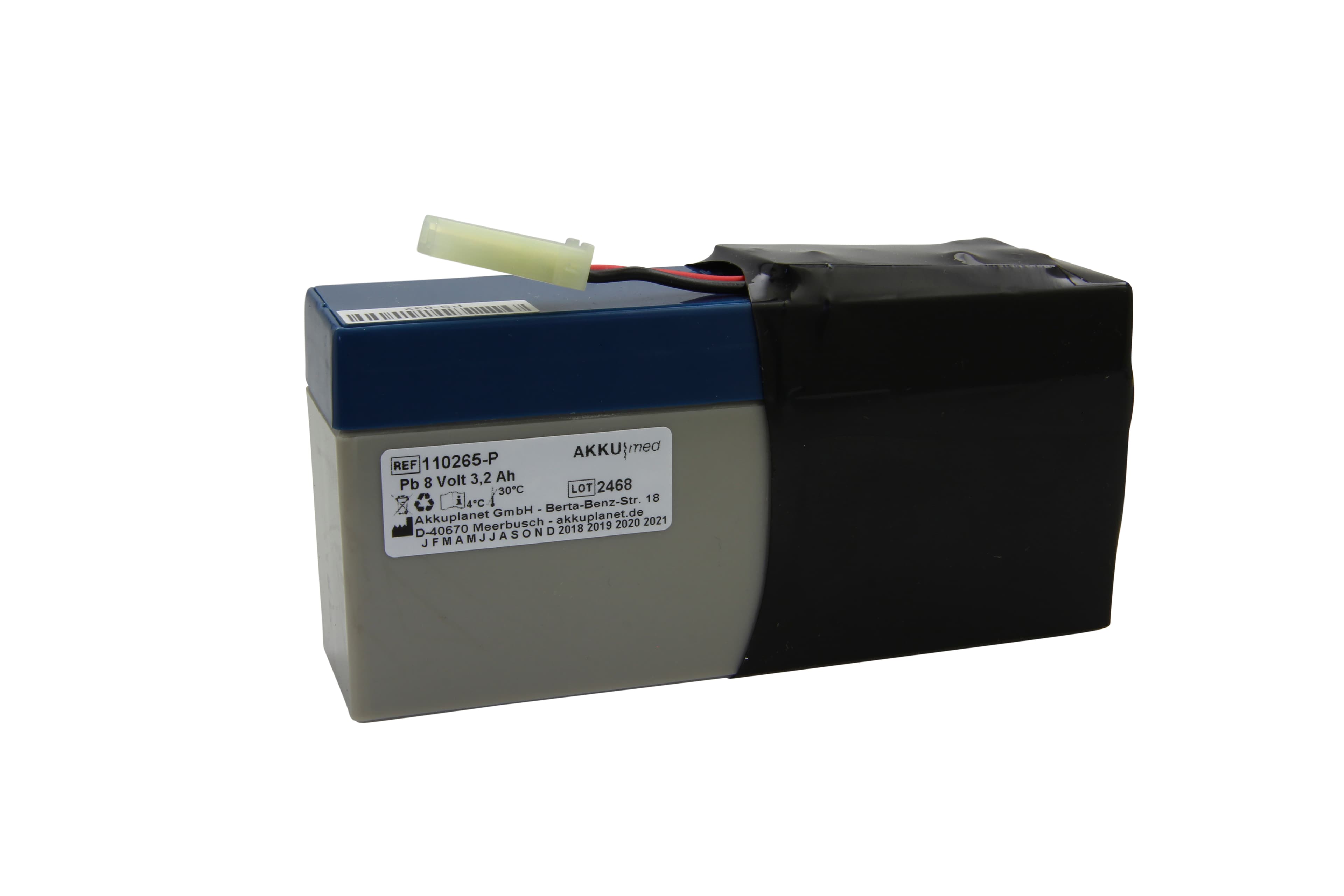 Batterie gel au plomb pour moniteur de signes vitaux protocole Propaq CS (VSM) 101-106